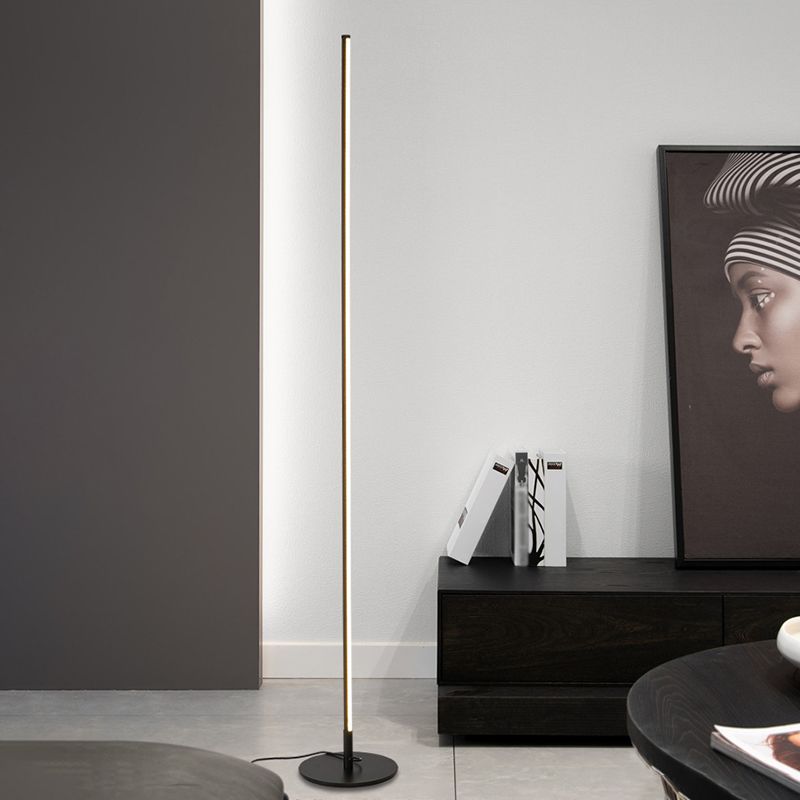 Modern Minimalist Floor Lamp with Warm LED Lighting for Living Room and Bedroom – Stylish Standing Lamp 2