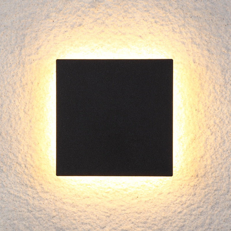 Modern Outdoor Wall Lamp - Black LED Exterior Wall Light, Weather-Resistant, Minimalist Design, Smart Enabled, Easy Installation 19