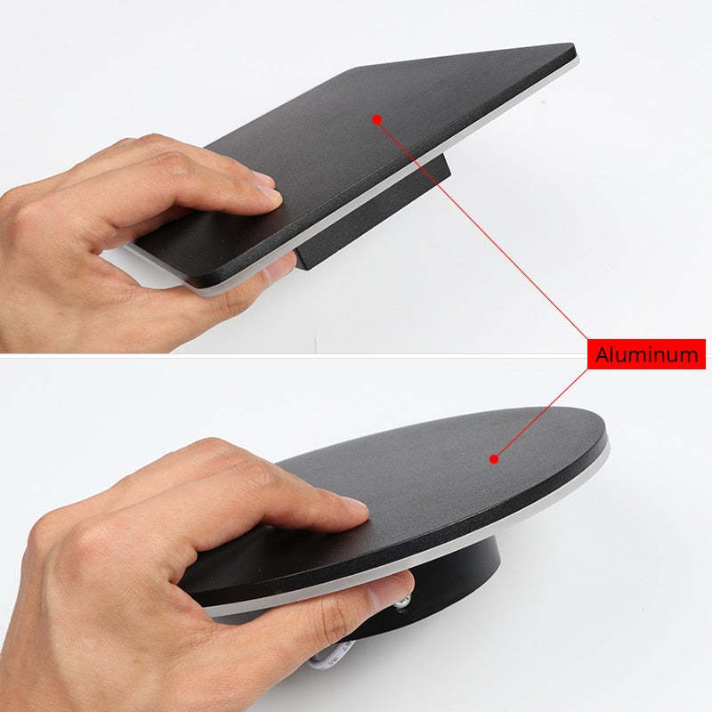 Modern Outdoor Wall Lamp - Black LED Exterior Wall Light, Weather-Resistant, Minimalist Design, Smart Enabled, Easy Installation 8