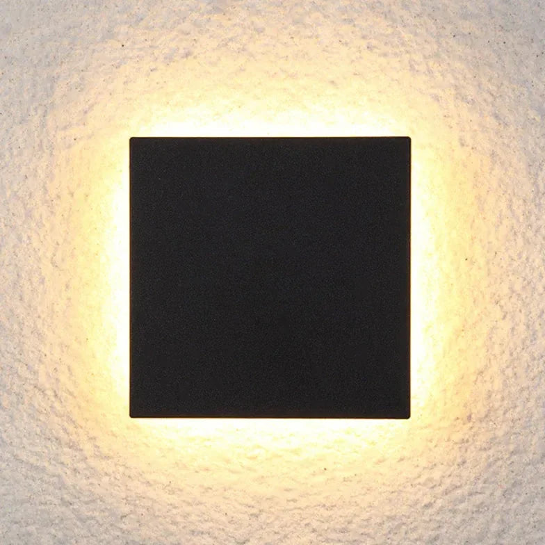 Modern Outdoor Wall Light – Square LED Lantern in Durable Aluminum for Garden and Exterior Use, IP65 Rated 9