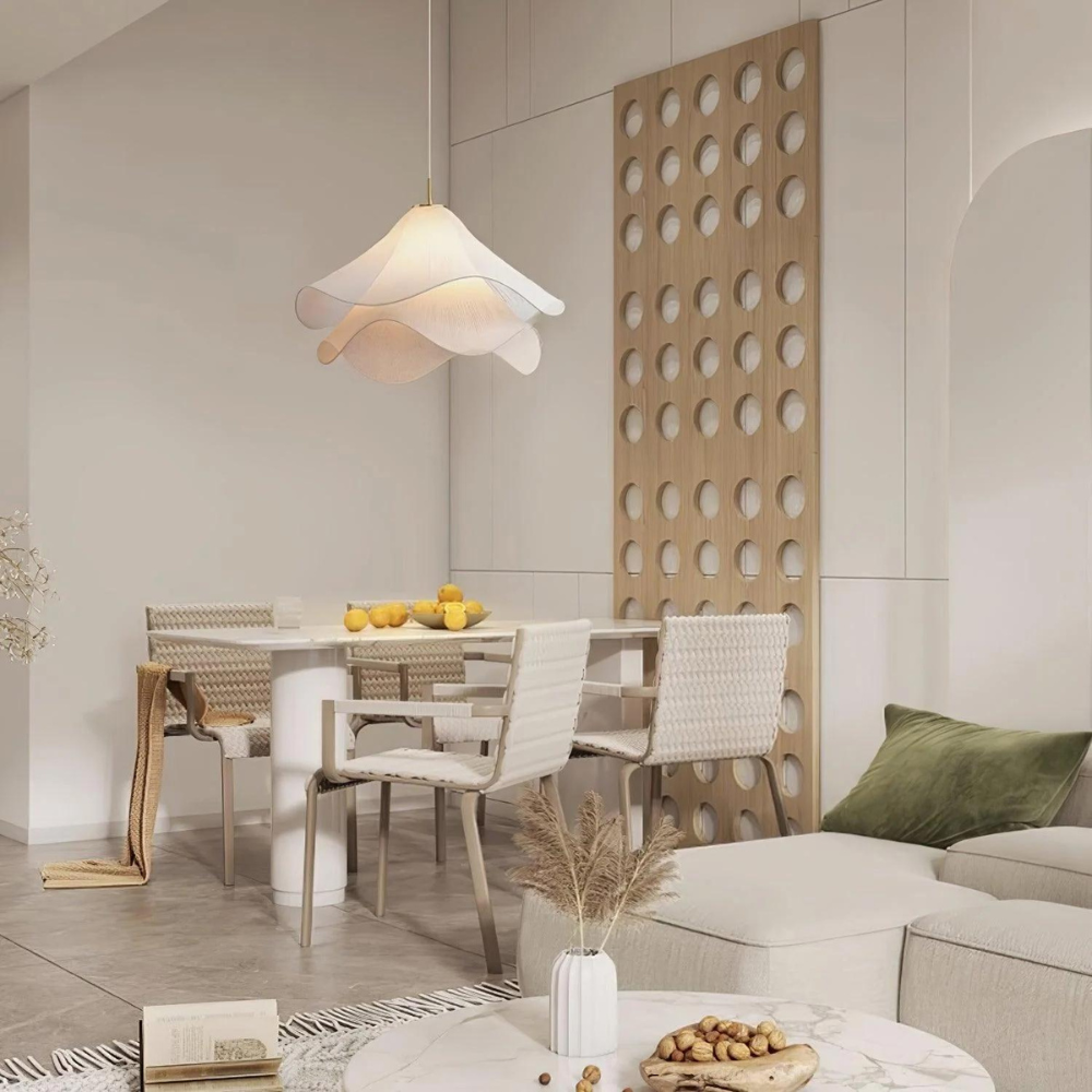 Modern Pendant Light with Adjustable Length and Soft Diffused Lighting – Ideal for Living Rooms and Dining Areas 4