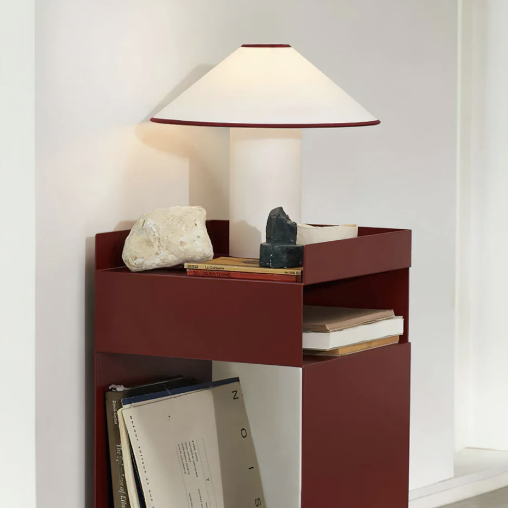 Modern Sculptural Table Lamp – Elegant Bedside Table Lamp for Living Room and Bedroom with Soft Luminosity 3