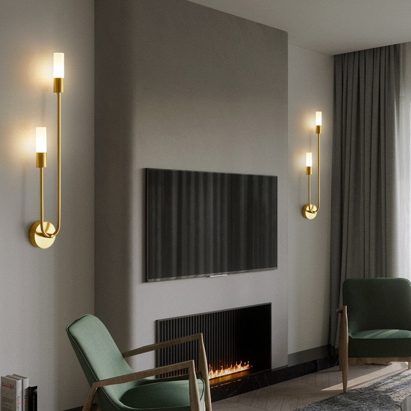 Modern Wall Lamp with Adjustable Color Temperatures – Energy-Efficient LED Wall Sconce Lighting for Indoor Use 3