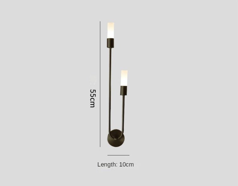 Modern Wall Lamp with Adjustable Color Temperatures – Energy-Efficient LED Wall Sconce Lighting for Indoor Use 8