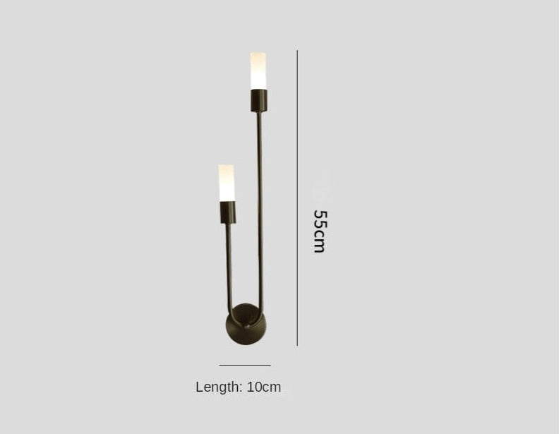 Modern Wall Lamp with Adjustable Color Temperatures – Energy-Efficient LED Wall Sconce Lighting for Indoor Use 9