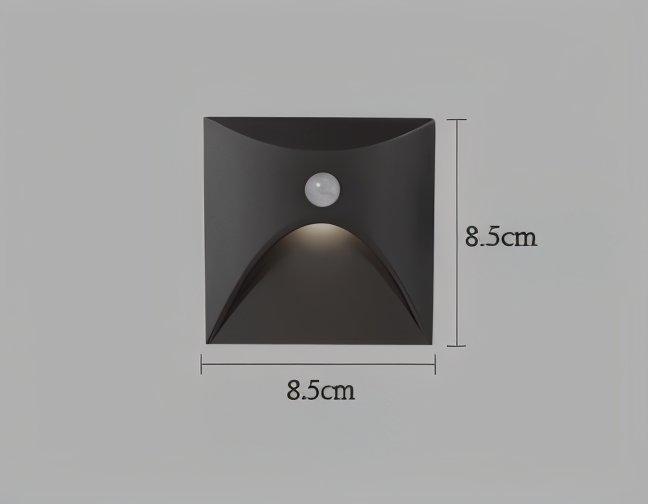 Motion Sensor Weatherproof Dimmable Wall Lamp
