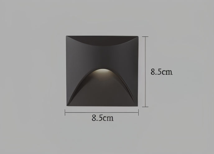Motion Sensor Weatherproof Dimmable Wall Lamp