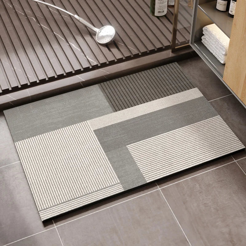 Non Slip Bath Quick Absorption Bathroom Floor Carpet