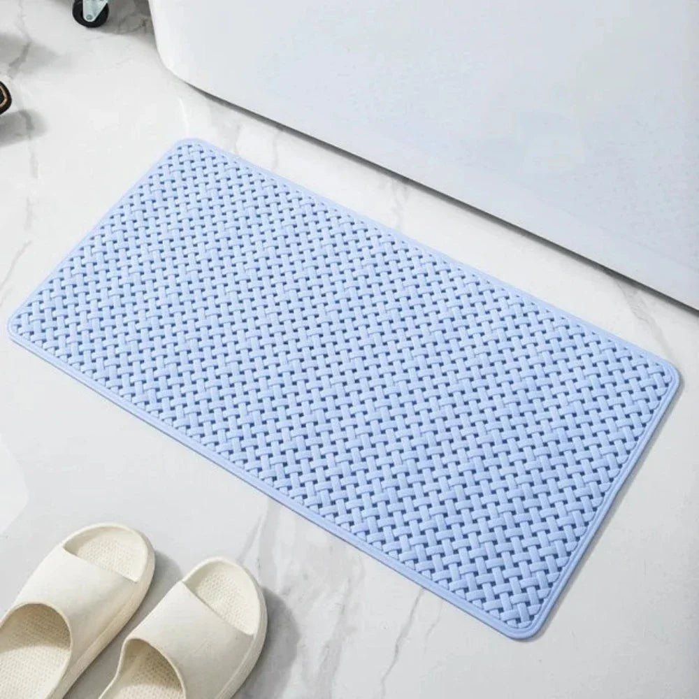 Non-Slip Bathtub Mat with Strong Suction Cups – Waterproof PVC Safety Mat for Showers and Elderly Use 6