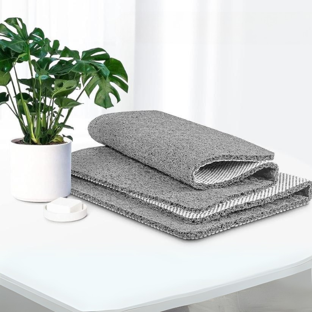 Non-Slip Shower Mat with Soft Anti-Slip Design for Safe Bathroom Use β Versatile Textured Bath Mat 3