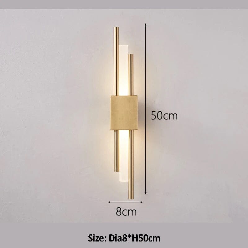 Nordic Wall Lamp Duo – Elegant Warm White Wall Sconce for Modern Spaces, Iron Construction, Easy Installation
