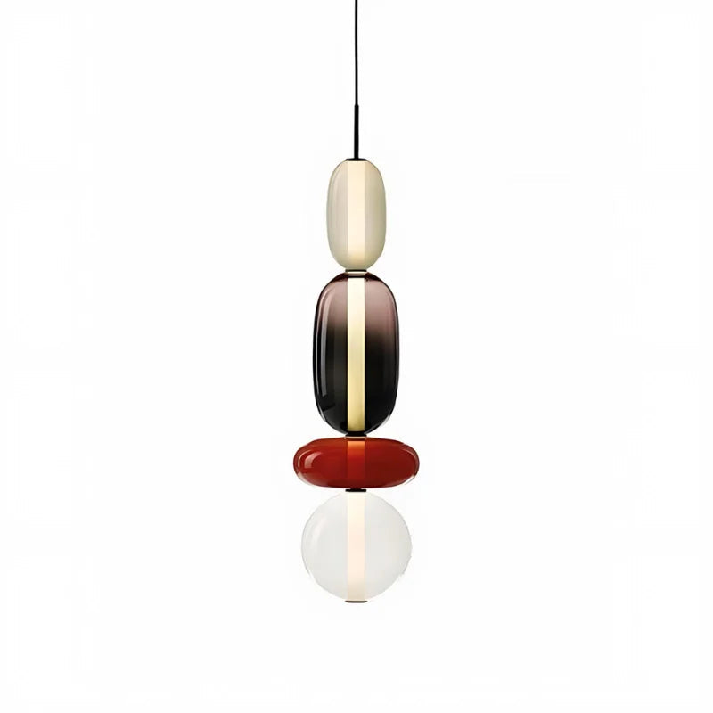 Nordic Candied Glass Pendant Light – Adjustable Kitchen Pendant Lighting for Modern Interiors 10