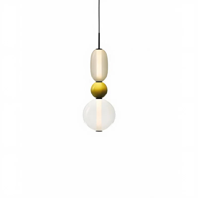 Nordic Candied Glass Pendant Light – Adjustable Kitchen Pendant Lighting for Modern Interiors 16