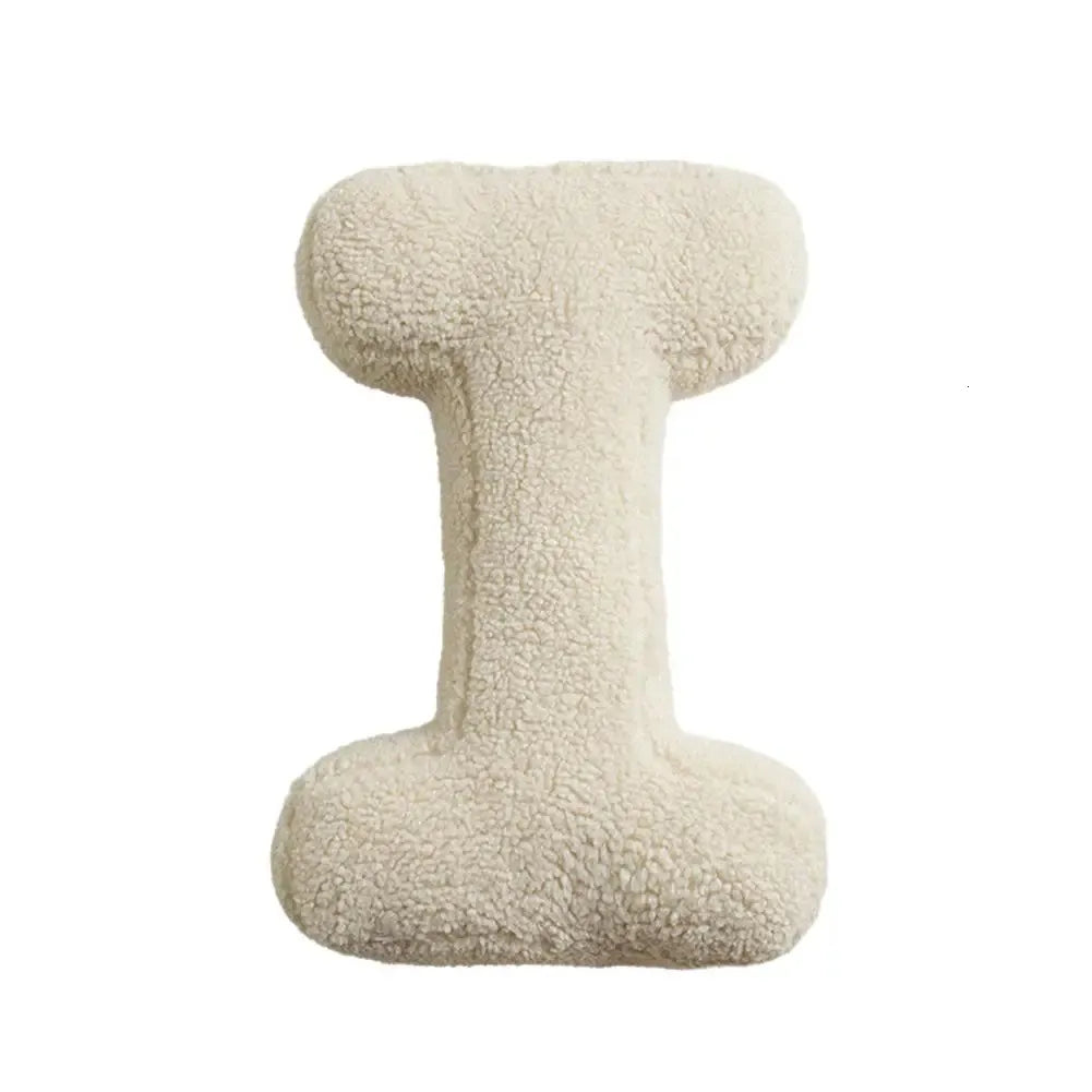 Nordic Decorative Cushion in English Letter Design – Soft Cotton Filling for Home Décor 15