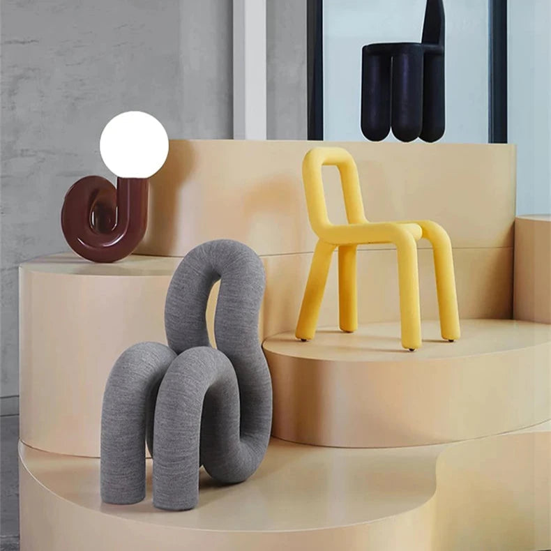 Nordic Twisted Ball Table Lamp – Frosted Glass and Resin with Tri-Color LED Lighting – Compact Bedside or Desk Lamp 3