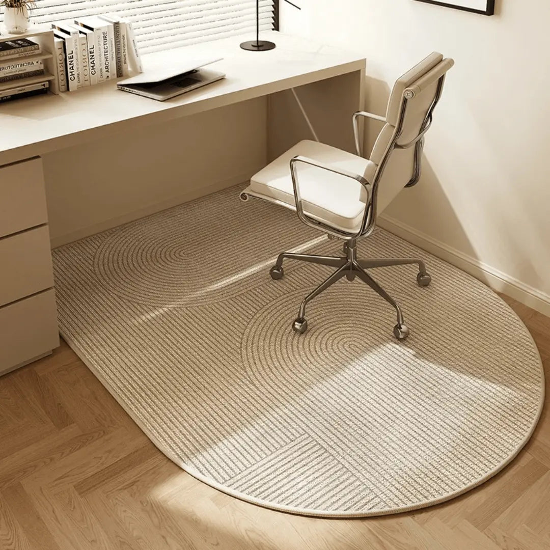 Office Chair Mat β Durable Short Pile Fleece Floor Protector with Non-Slip Backing for Home and Office Use 6