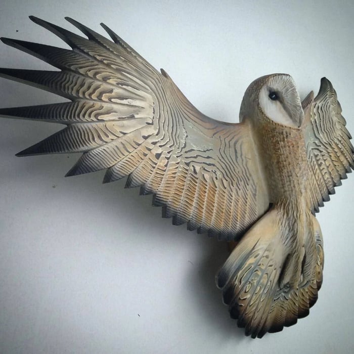 Owl Wall Art Animal Accent Decoration
