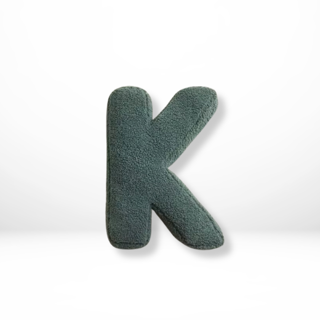 Personalized Velvet Decorative Cushion Cover - Soft Alphabet Pillow for Couch and Home Decor 13
