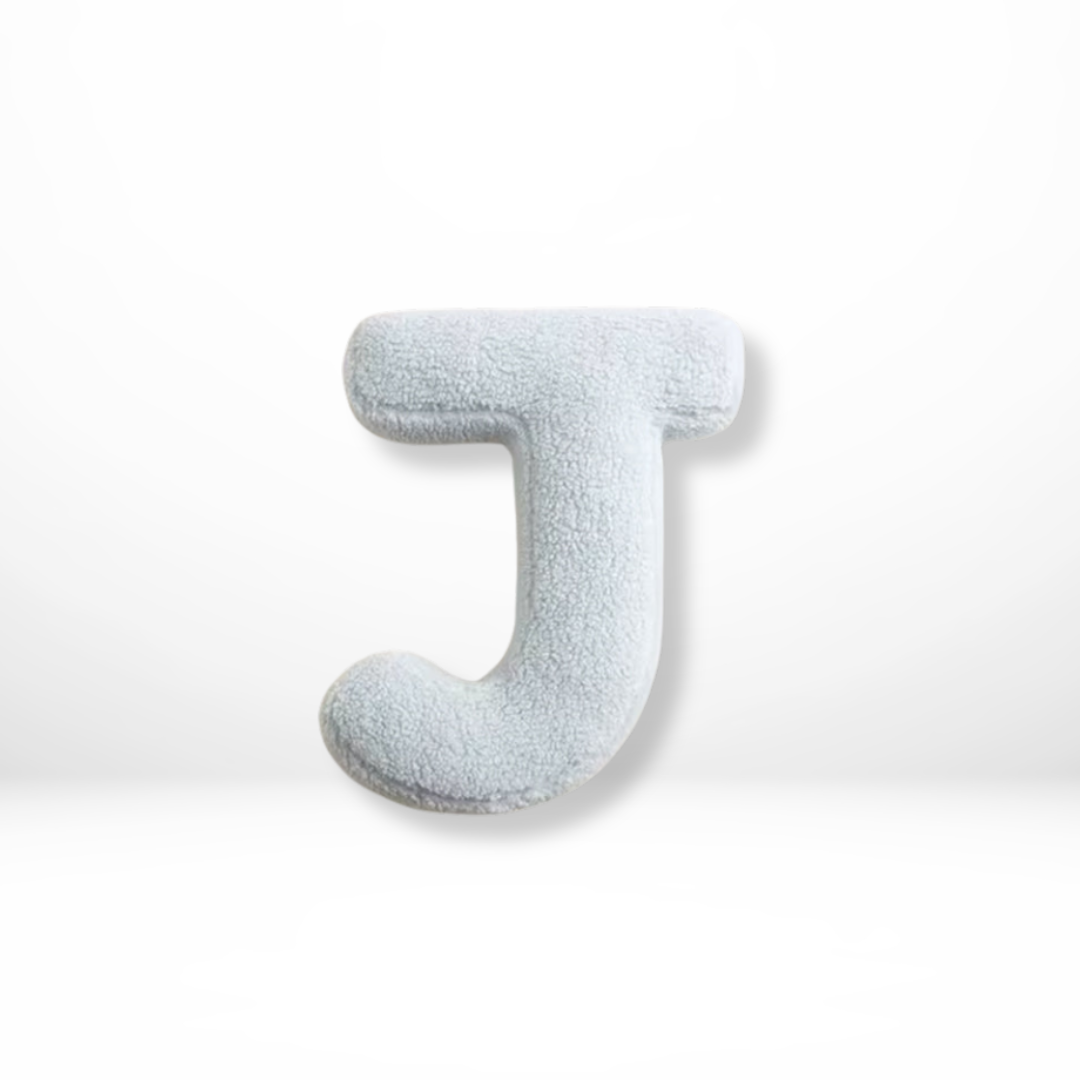 Personalized Velvet Decorative Cushion Cover - Soft Alphabet Pillow for Couch and Home Decor 20