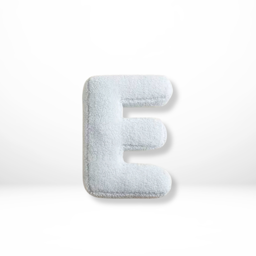 Personalized Velvet Decorative Cushion Cover - Soft Alphabet Pillow for Couch and Home Decor 8