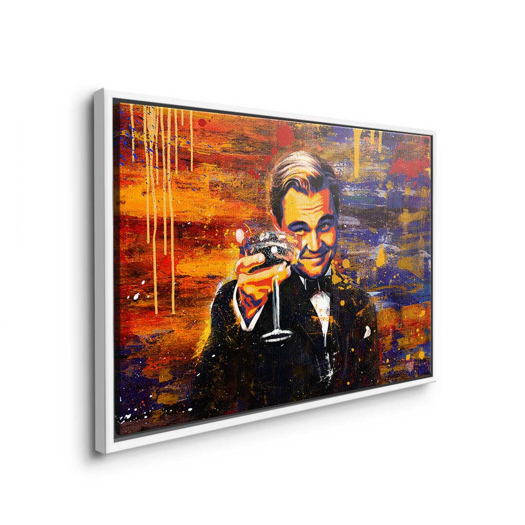 Premium Canvas Wall Art - Chapeau Motif, Ready to Hang, Handmade in Germany with Certificate of Authenticity 8