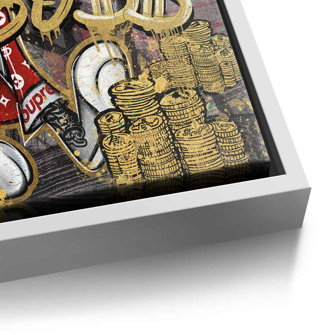 Premium Canvas Wall Art - Walk Like a Boss Motif - Limited Edition Eco-Friendly Canvas Prints 8