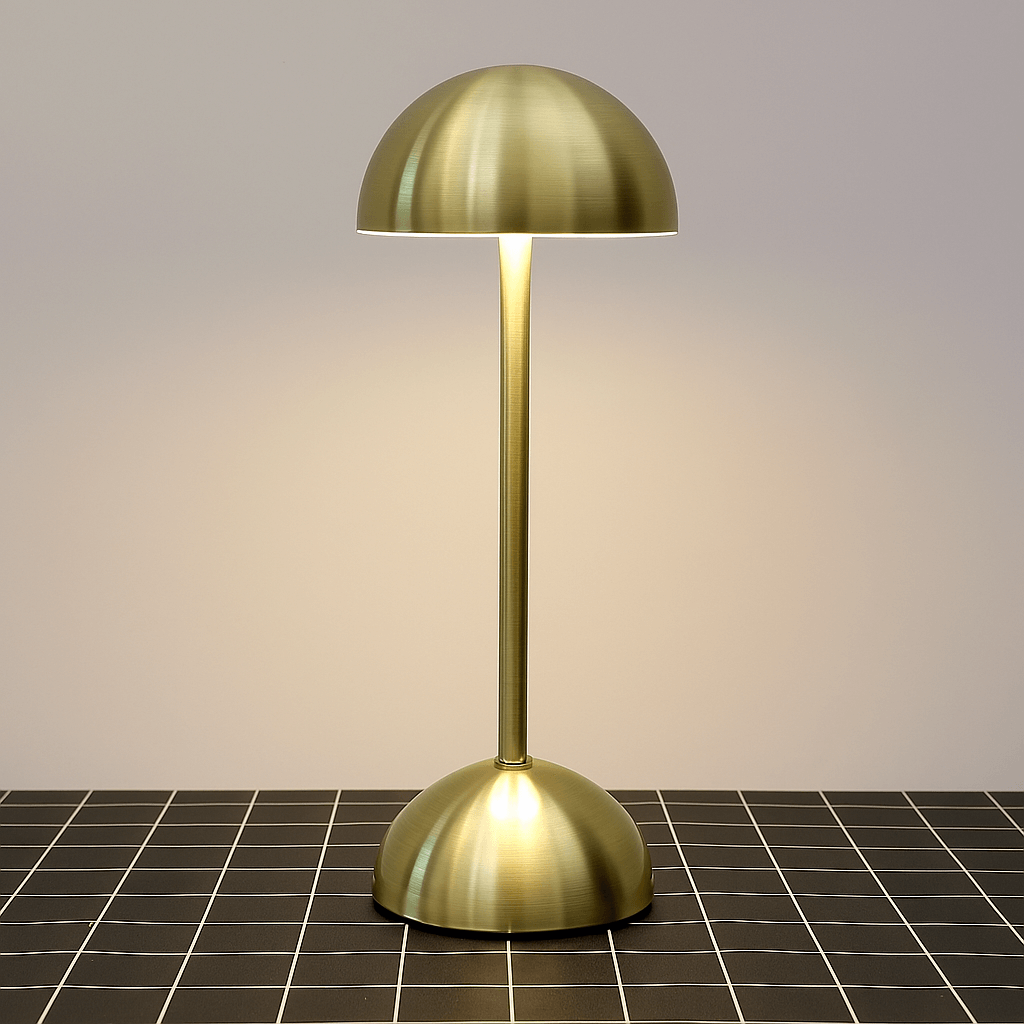 Rechargeable Dimmable Table Lamp with Touch Control and Chrome Finish – Portable Cordless LED Bedside or Desk Lamp 6