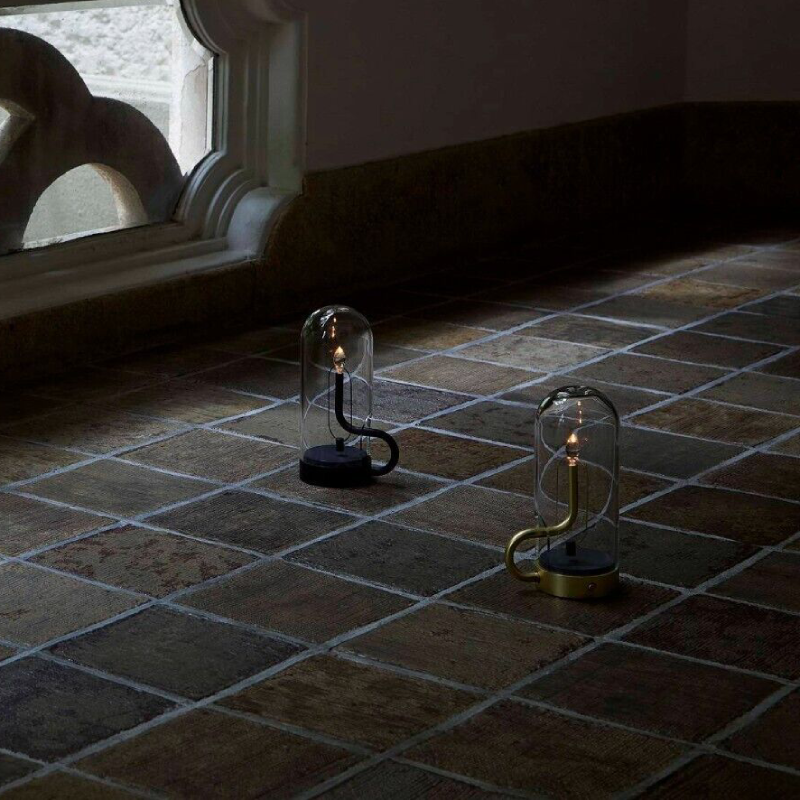 Rechargeable LED Table Lamp with Touch Controls and Wireless Charging – Modern Flame Ambiance Light 6