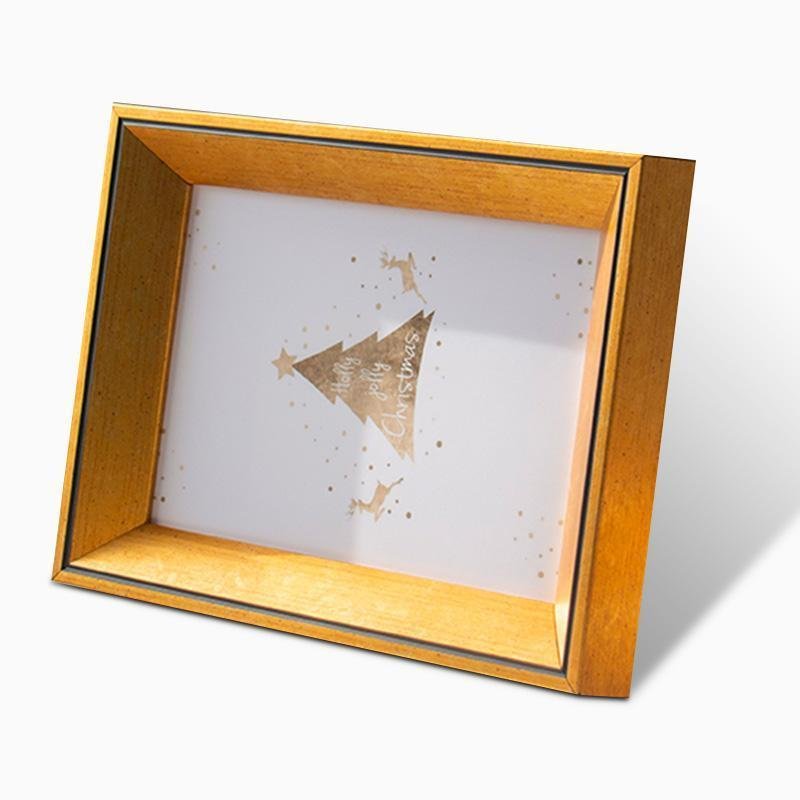 Rectangular Resin Picture Frame 10 x 15 cm in Yellow, Blue, and Beige – Modern Photo Frame for Home Decor 2