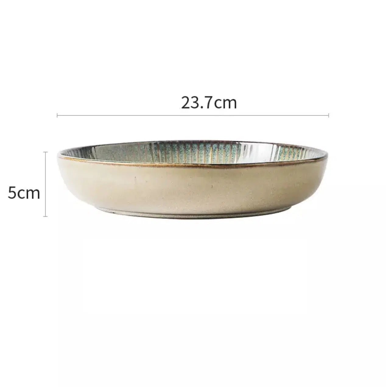 Rustic Ceramic Dinnerware Set – Handcrafted Plates and Bowls with Earthy Designs, Microwave and Dishwasher Safe 9