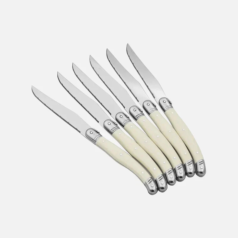 Set Of 4 Stainless Steel Laguiole Cutlery Set