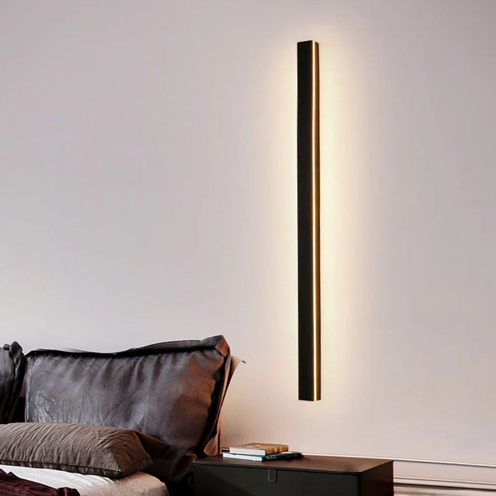 Sleek Black LED Outdoor Wall Lamp β IP65 Waterproof Modern Design for Garden and Corridor Lighting 20