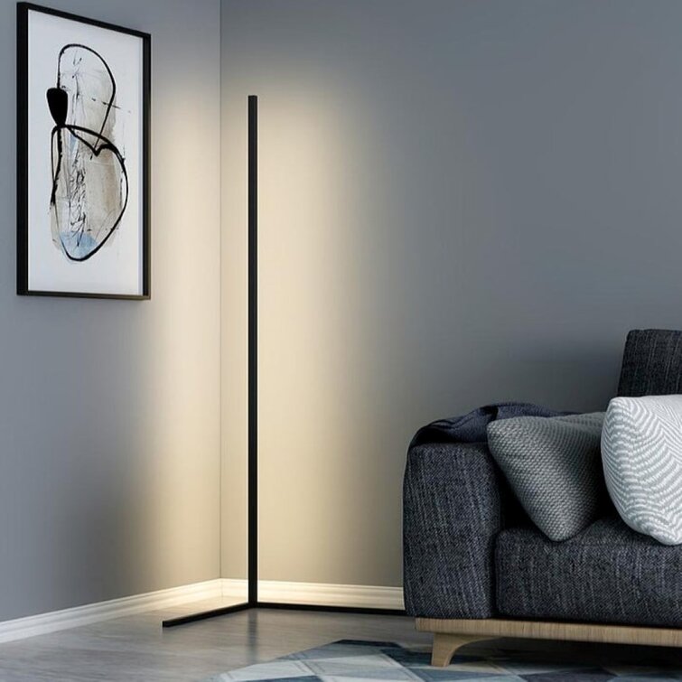 Slim LED Corner Lamp with Adjustable Brightness – Modern Light Fixture for Living Room or Bedroom 8