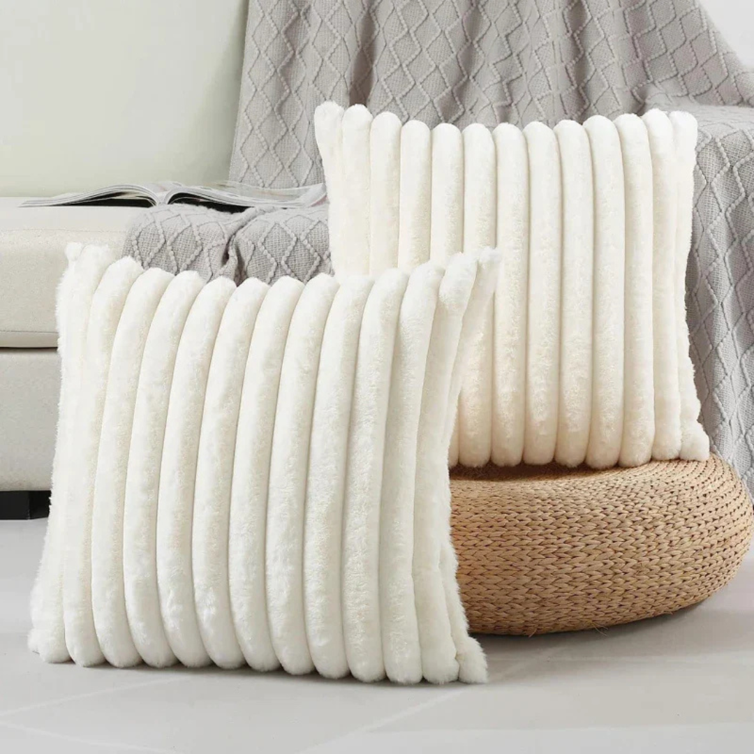 Soft Decorative Throw Pillow, Plush Cushion for Couch and Bed, 45x45 cm, Modern Accent for Stylish Interiors 4