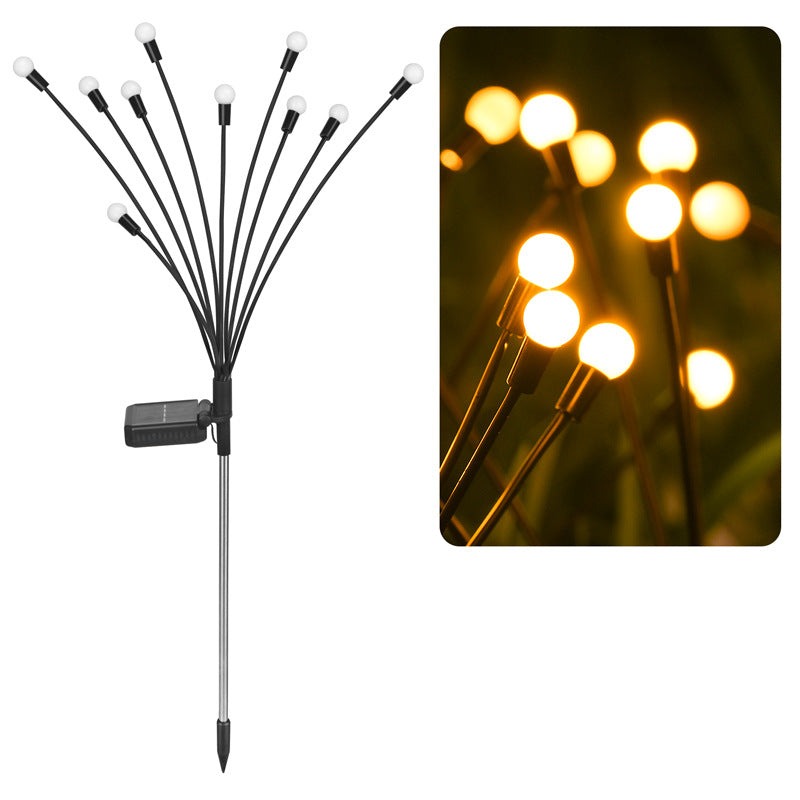 Solar Garden Lights with Enchanting Firefly Design – Outdoor LED Lights for Patios, Pathways, and Balconies 0