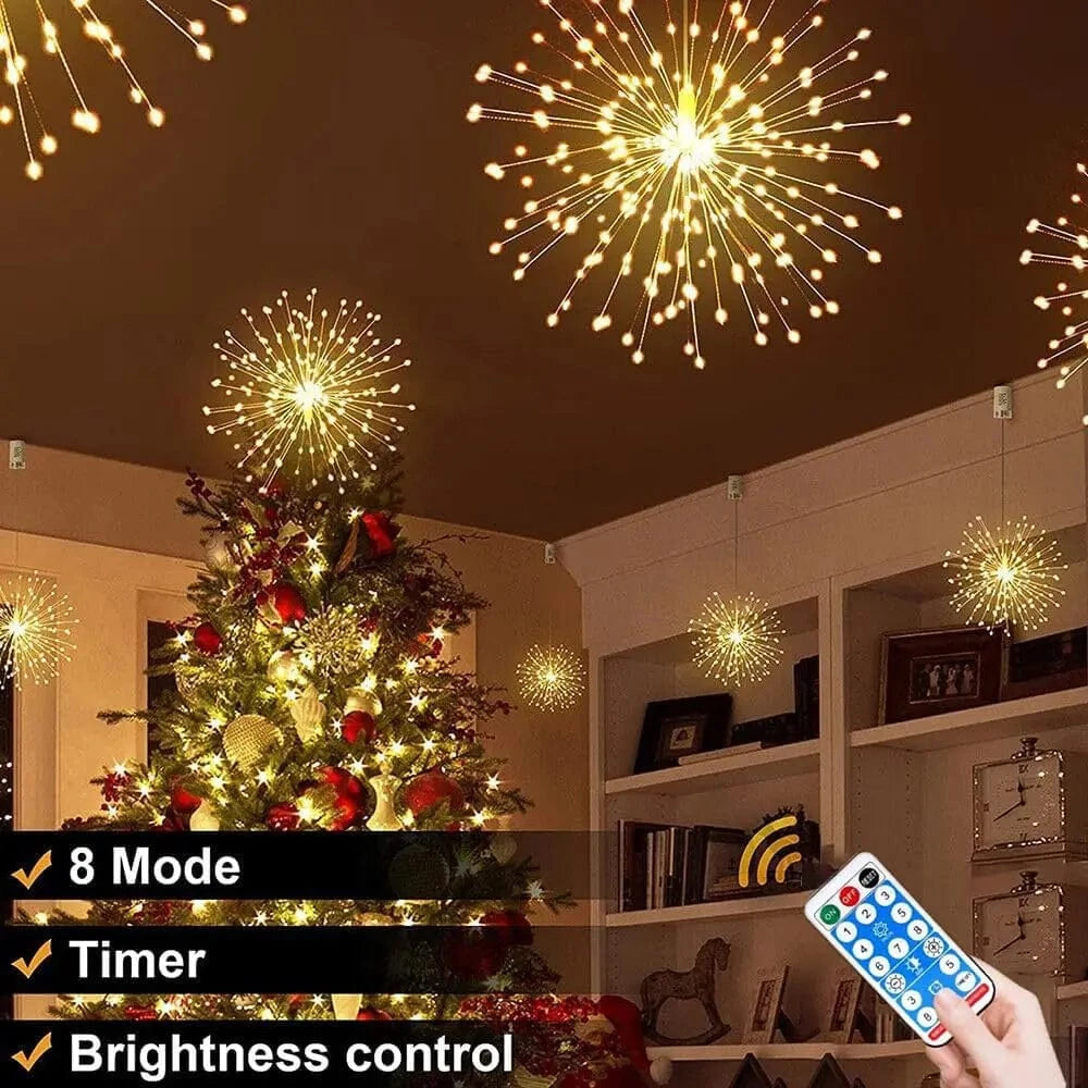 Solar LED String Lights with Remote Control – 480 Waterproof Fairy Lights for Outdoor Decoration 1