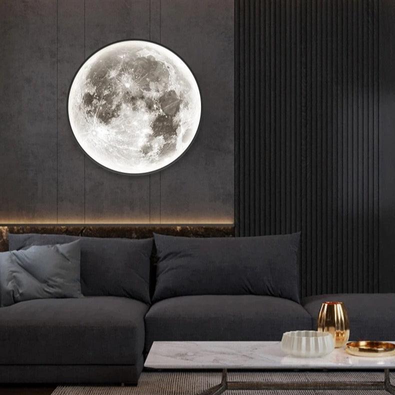 Soothing Moonlight Lamp with Realistic Surface – Relaxing LED Night Light for Bedrooms and Living Rooms 2