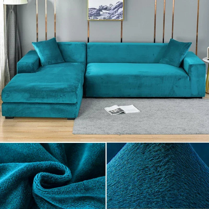 Stretch-Fit Machine-Washable Pet Sofa Cover