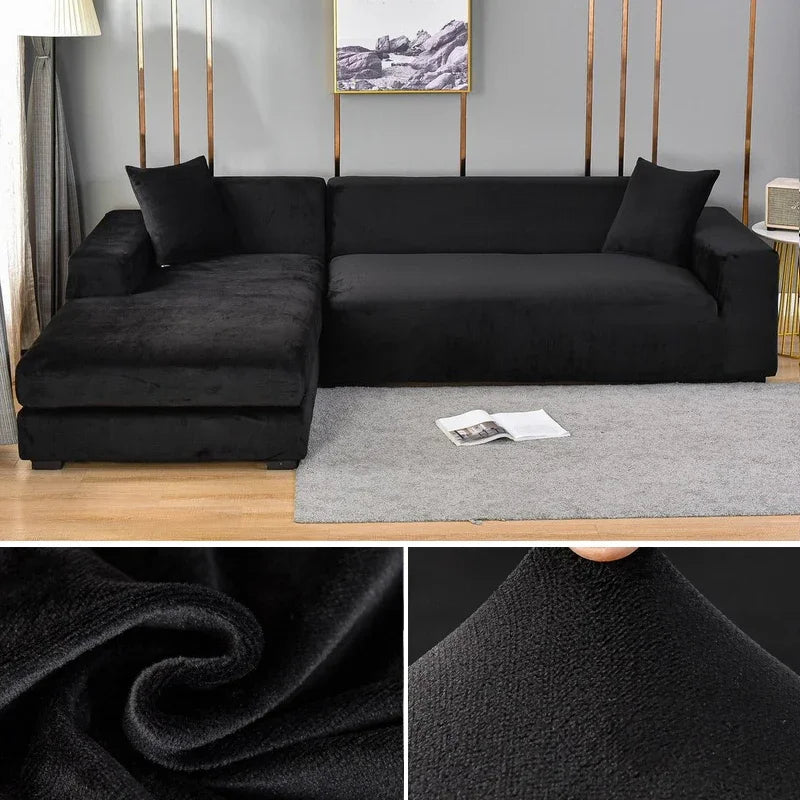 Stretch-Fit Machine-Washable Pet Sofa Cover