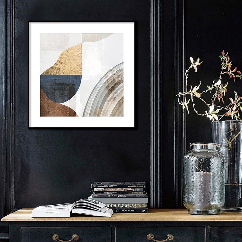 Stretched Canvas Wall Art - Elegant Patterns in Light for Home Decor, 24x36 Inches, Ready to Hang 4