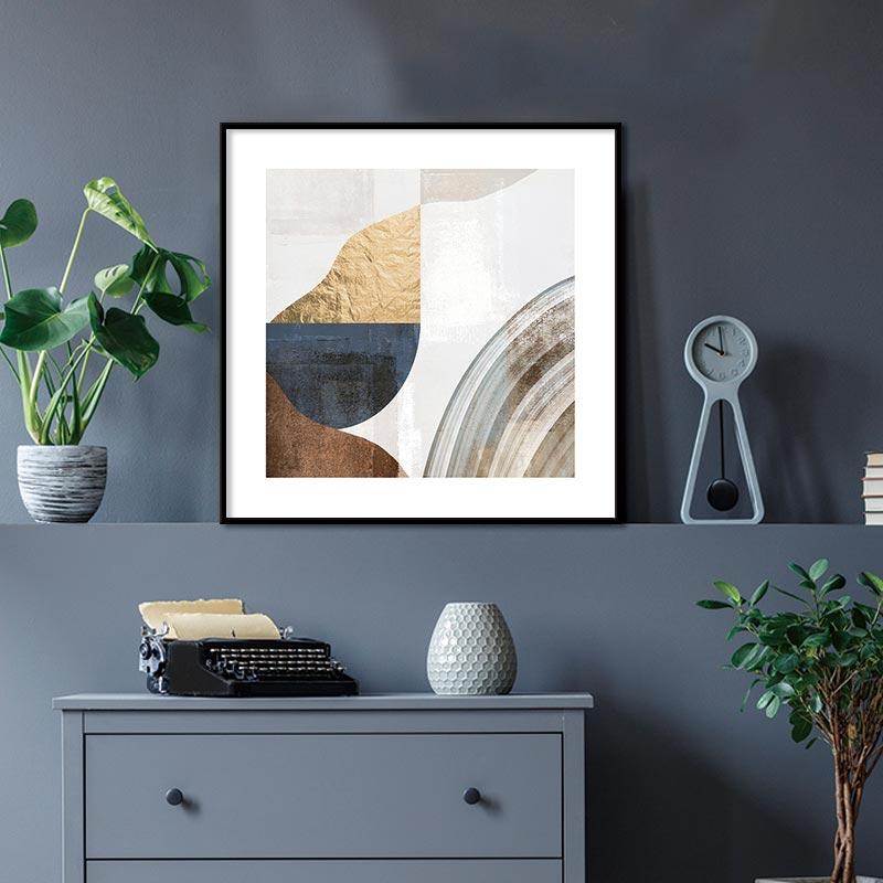 Stretched Canvas Wall Art - Elegant Patterns in Light for Home Decor, 24x36 Inches, Ready to Hang 8