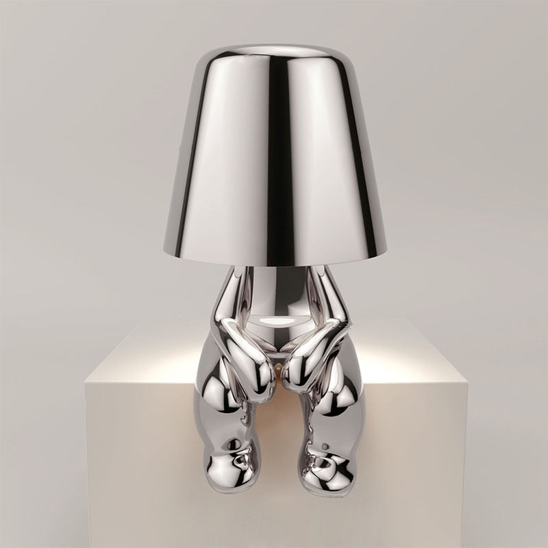 Stylish Rechargeable LED Lamp with Adjustable Brightness – Modern Design for Home and Office 8