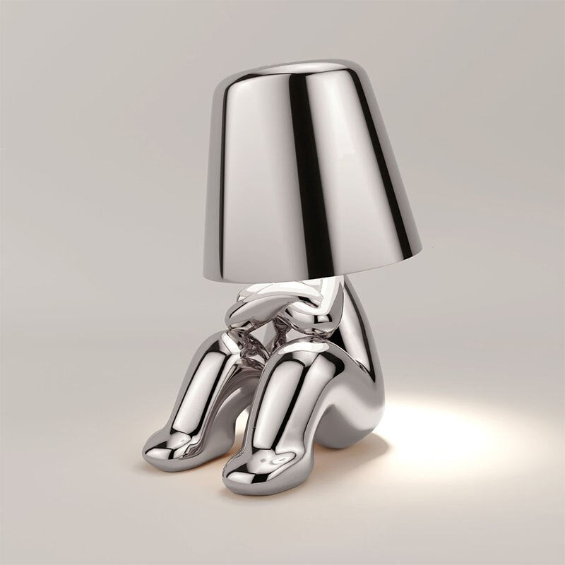 Stylish Rechargeable LED Lamp with Adjustable Brightness – Modern Design for Home and Office 9