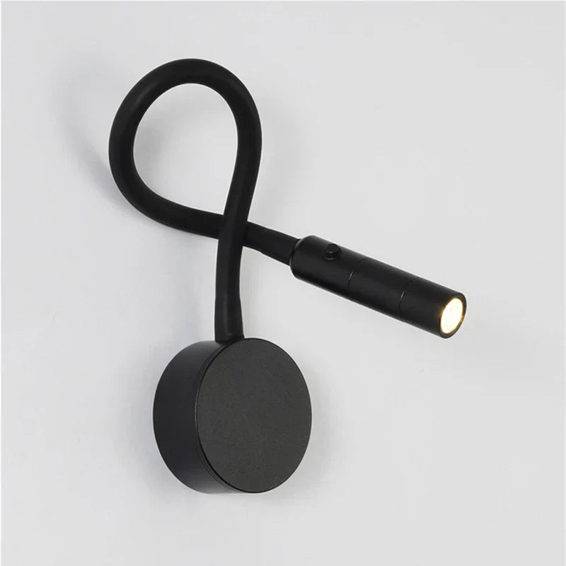 Touch Control Flexible Arm Eye-Care Reading Wall Lamp