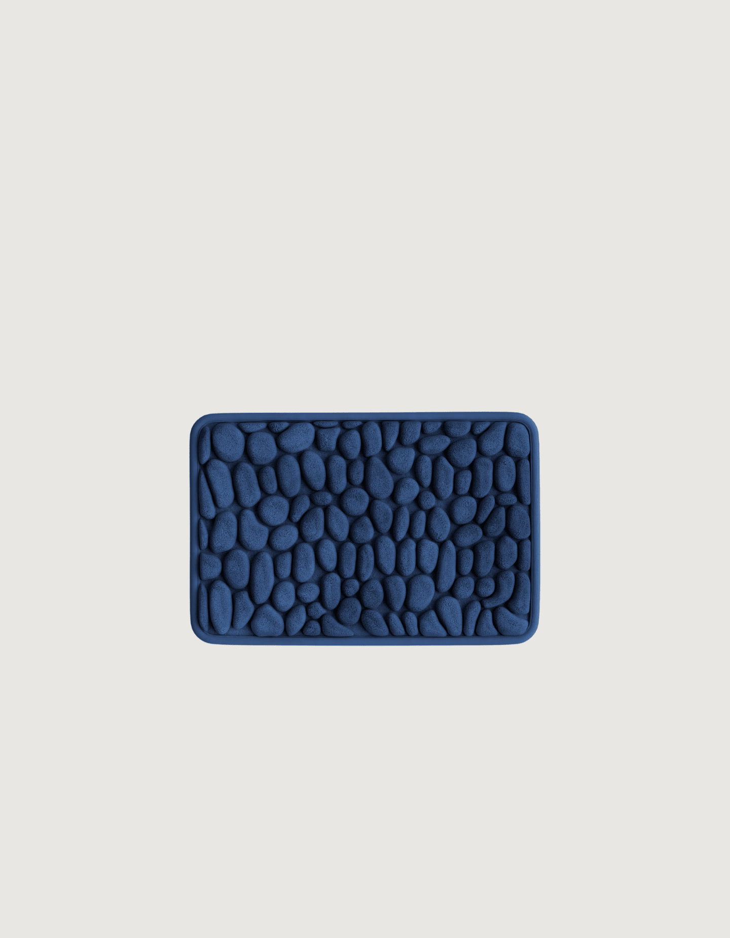 Ultra-Absorbent Non-Slip Bath Mat β 2.3cm Thick Pebble Bathroom Rug in Natural Stone Tones 12