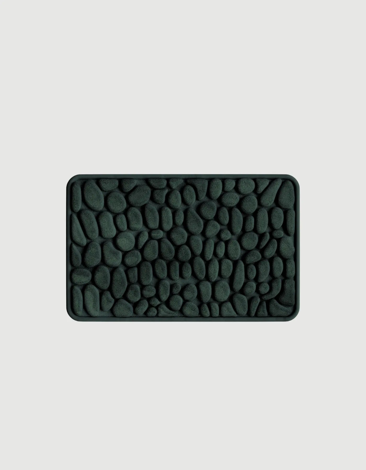 Ultra-Absorbent Non-Slip Bath Mat β 2.3cm Thick Pebble Bathroom Rug in Natural Stone Tones 16