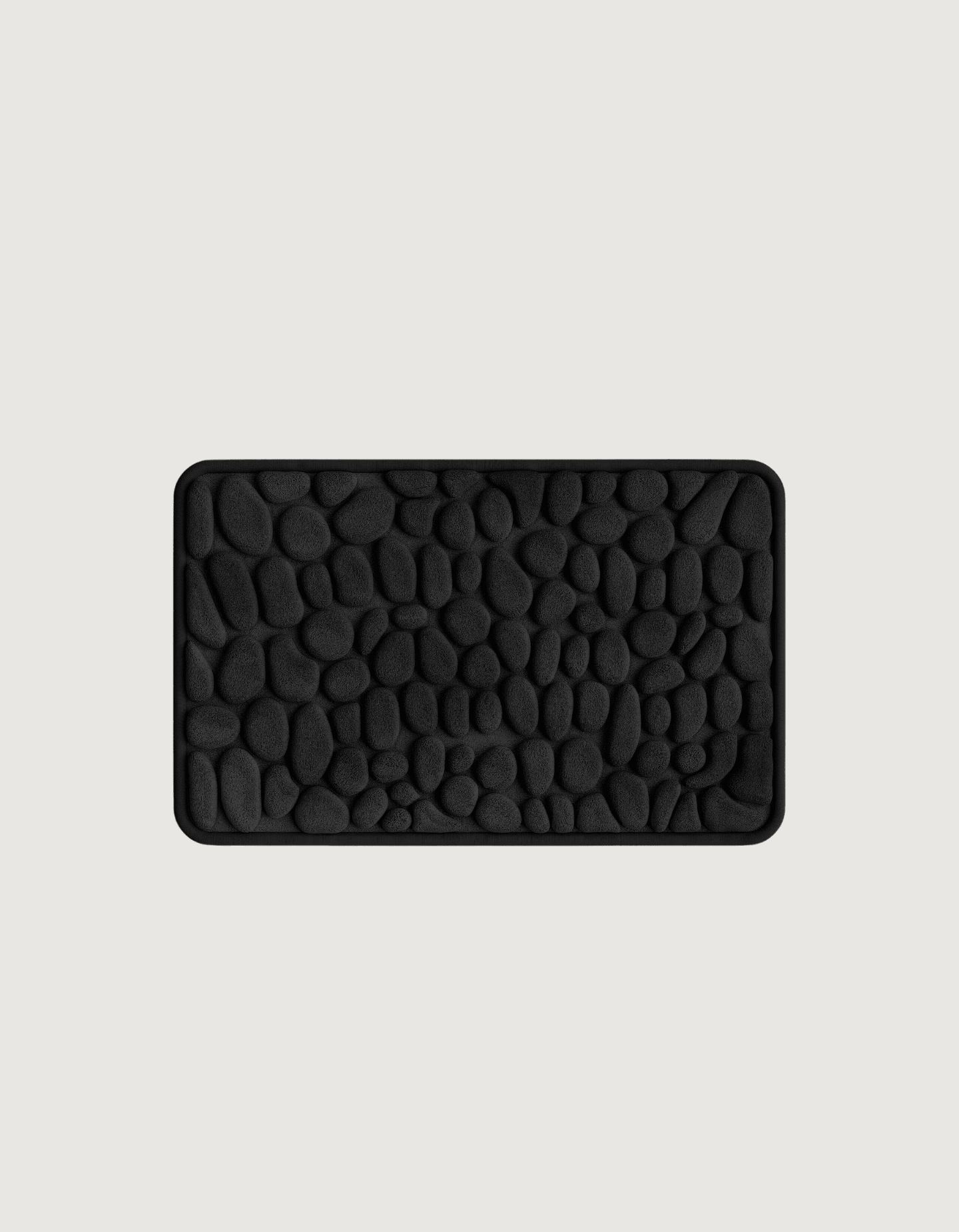 Ultra-Absorbent Non-Slip Bath Mat β 2.3cm Thick Pebble Bathroom Rug in Natural Stone Tones 21