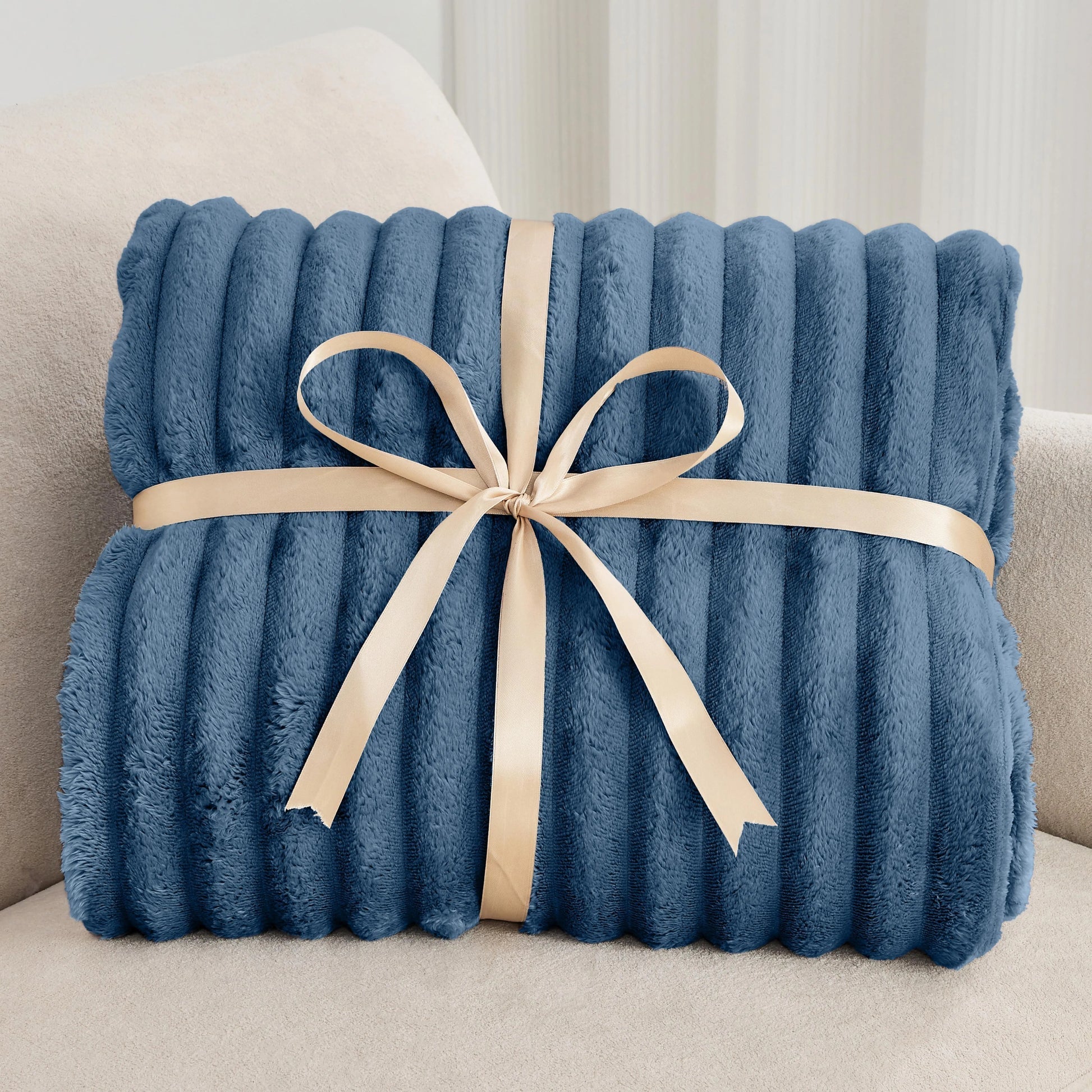 Ultra-Soft Plush Blanket, Cozy Throw for Ultimate Comfort, 50 x 60 Inches, Lightweight, Machine Washable, Multiple Colors Available