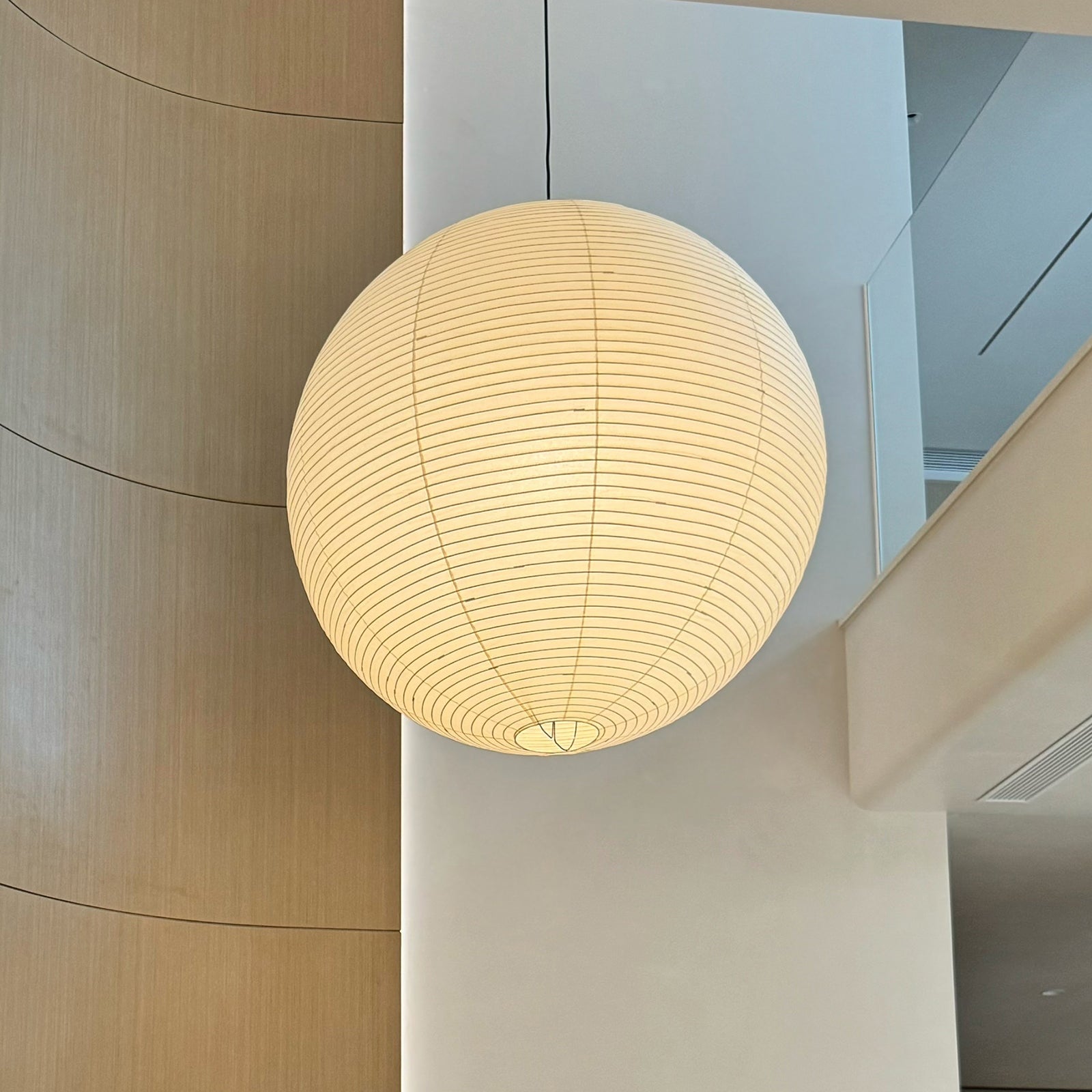 Washi Paper and Bamboo Ceiling Light Fixture – Adjustable Pendant Lamp for Modern Indoor Spaces, Warm Glow Lighting 16
