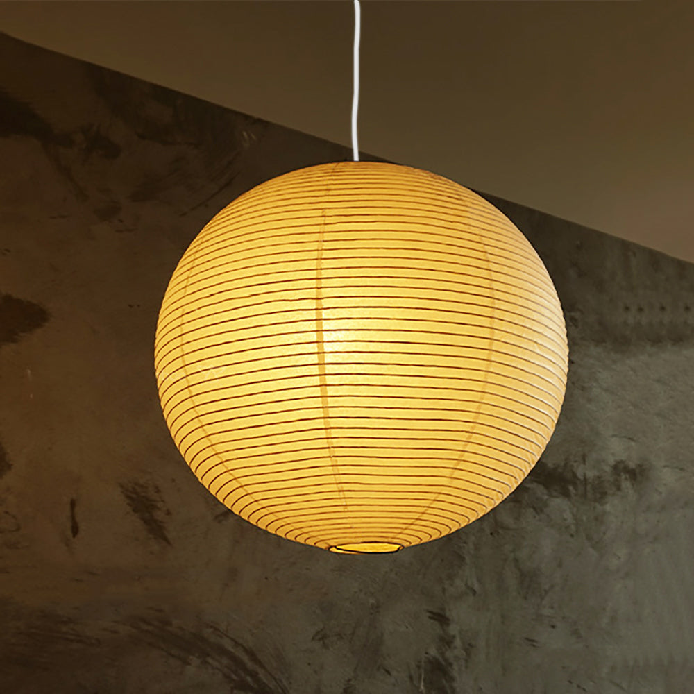 Washi Paper and Bamboo Ceiling Light Fixture – Adjustable Pendant Lamp for Modern Indoor Spaces, Warm Glow Lighting 24